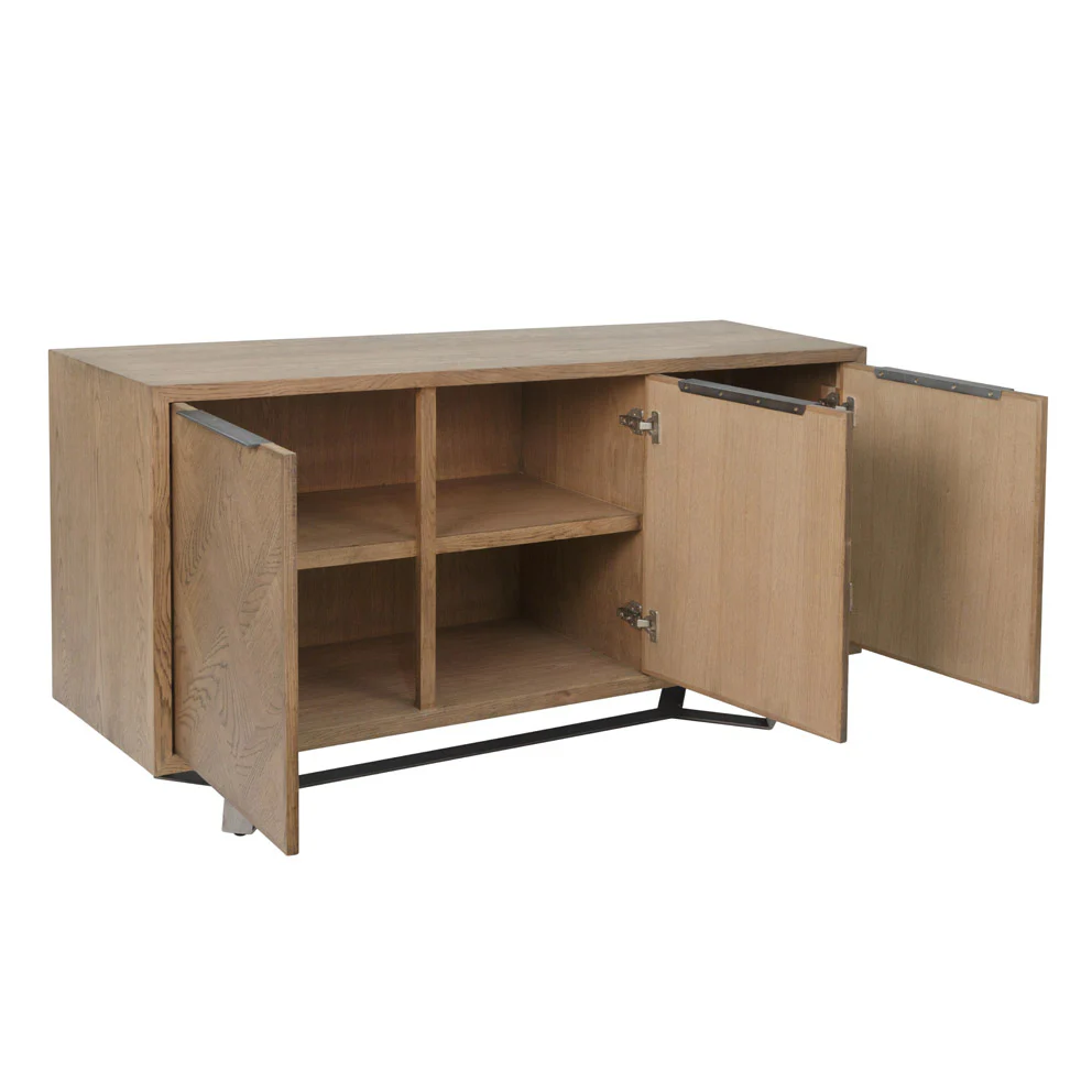 Aspen 3 Door Sideboard - Image 8