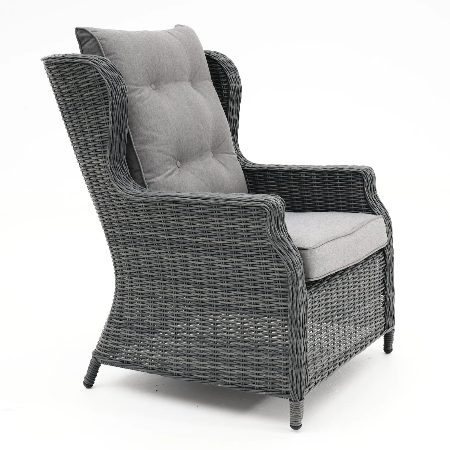 Buenos Aires 4-Piece Outdoor Lounge Setting | Castle Grey - Image 4