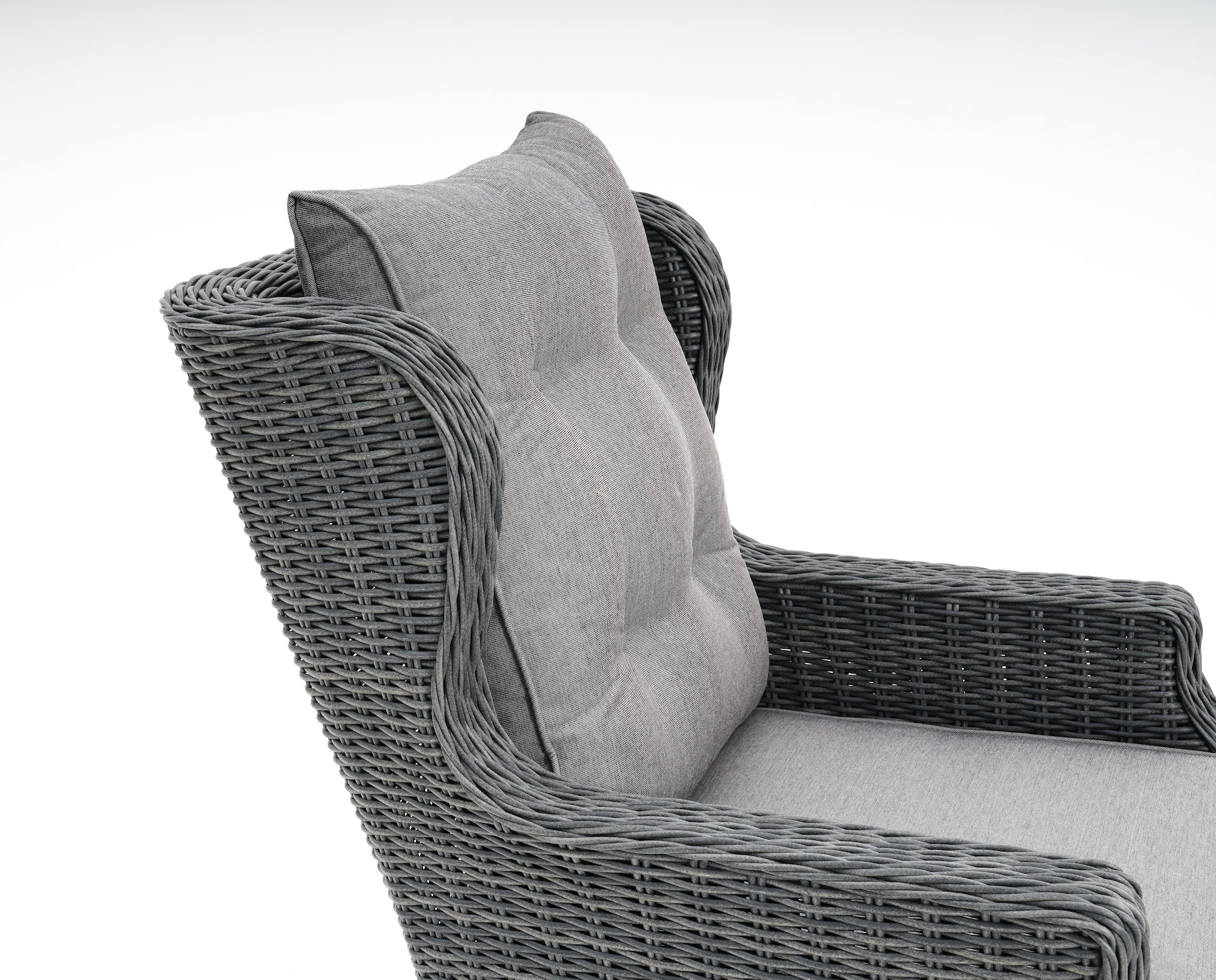 Buenos Aires 4-Piece Outdoor Lounge Setting | Castle Grey - Image 7
