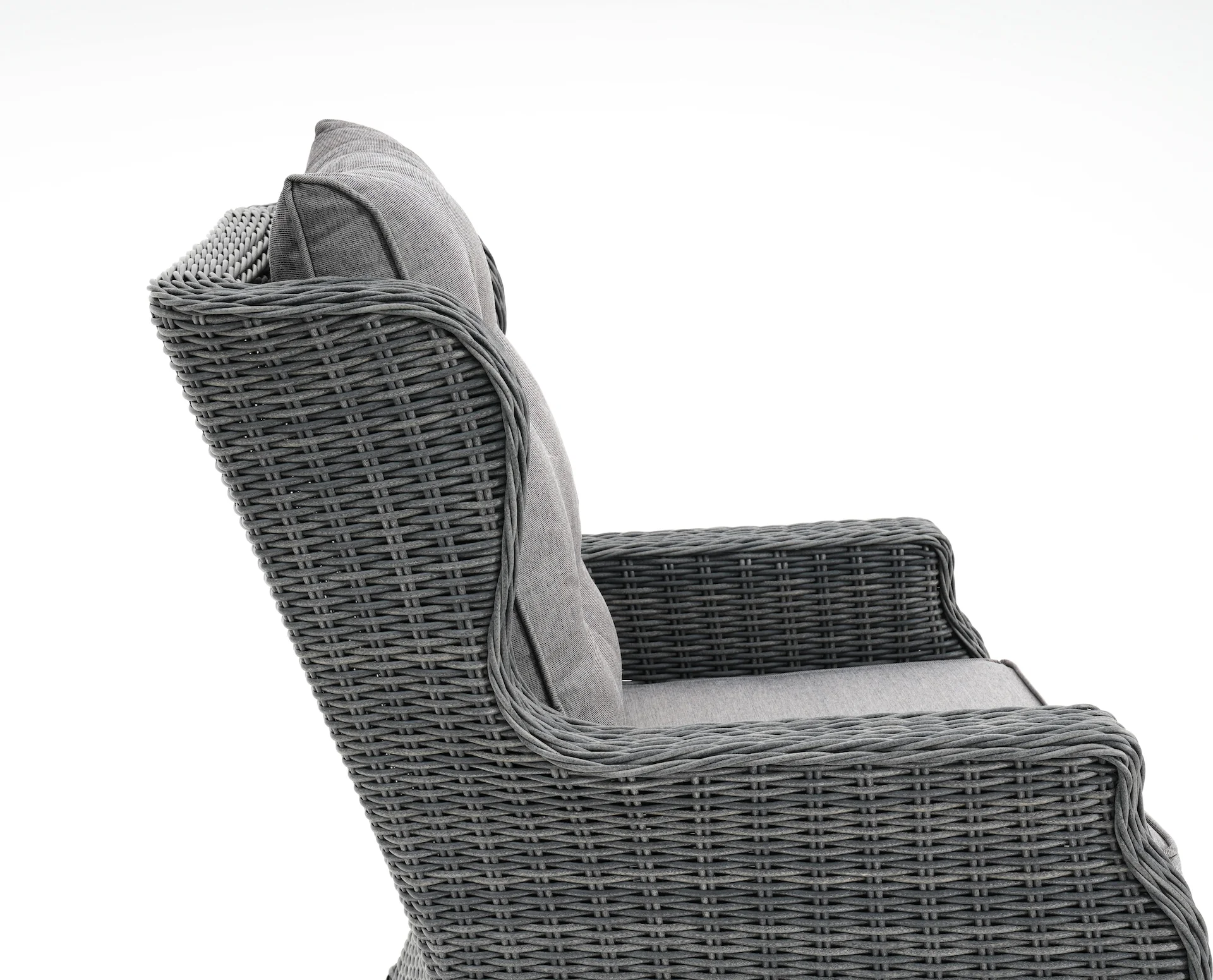 Buenos Aires 4-Piece Outdoor Lounge Setting | Castle Grey - Image 8
