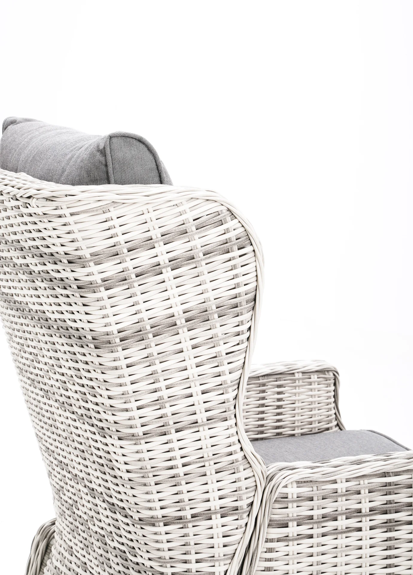 Buenos Aires 4-Piece Outdoor Recliner Lounge | Zen White - Image 10