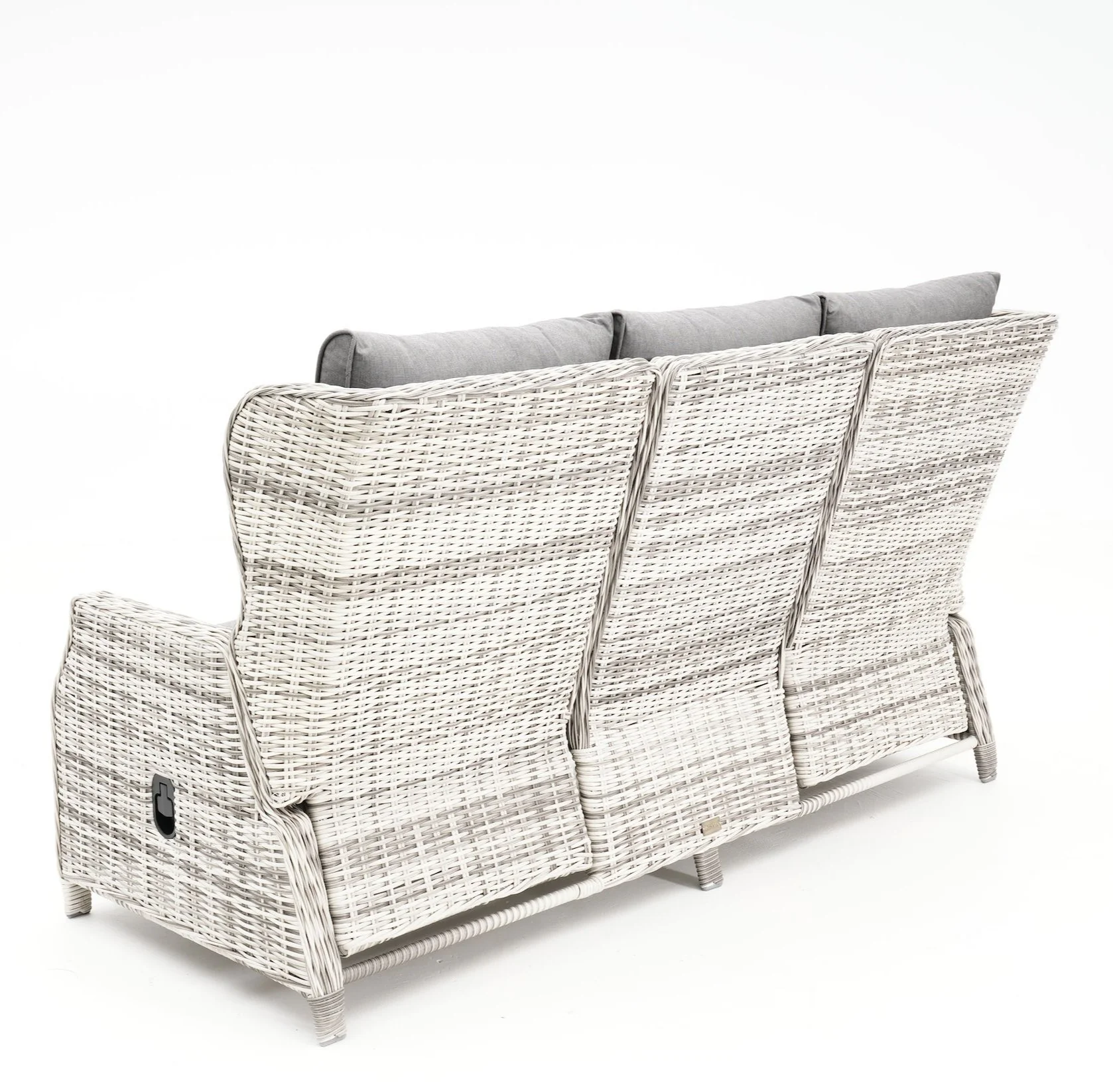 Buenos Aires 4-Piece Outdoor Recliner Lounge | Zen White - Image 6
