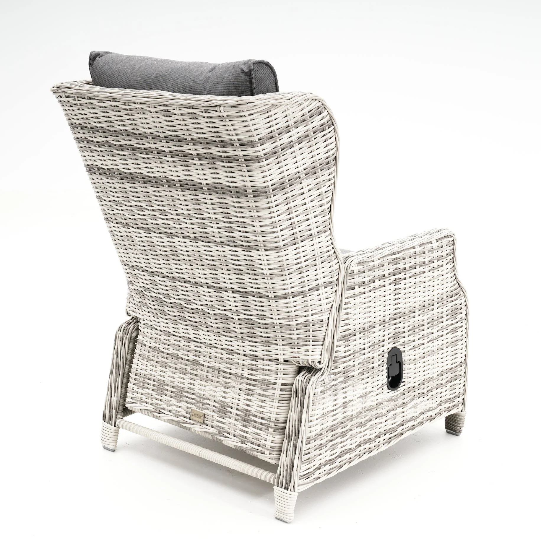 Buenos Aires 4-Piece Outdoor Recliner Lounge | Zen White - Image 9