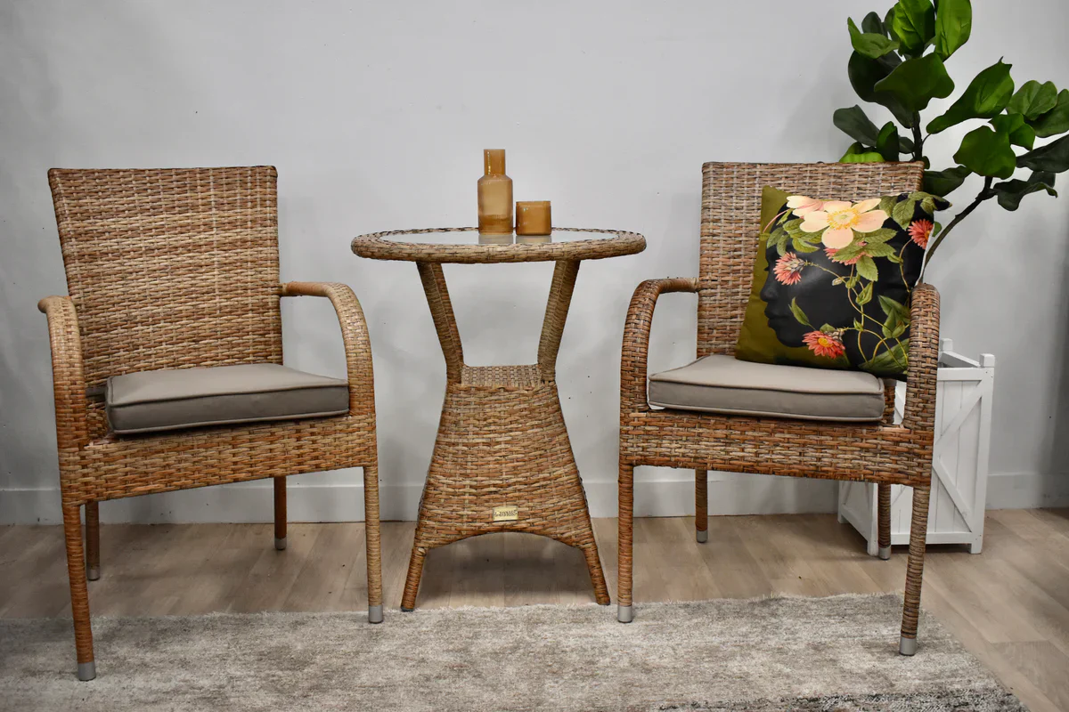Dove 3-Piece Outdoor Balcony Set - Image 3