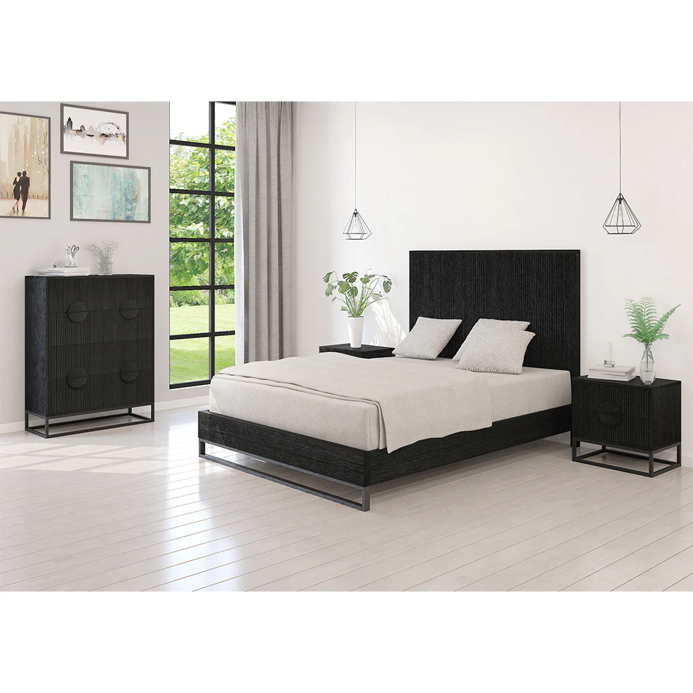 Ebony Bed - Image 4