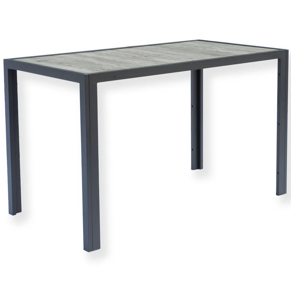 Ekaterina Outdoor Bar Table | Gunmetal - Image 3