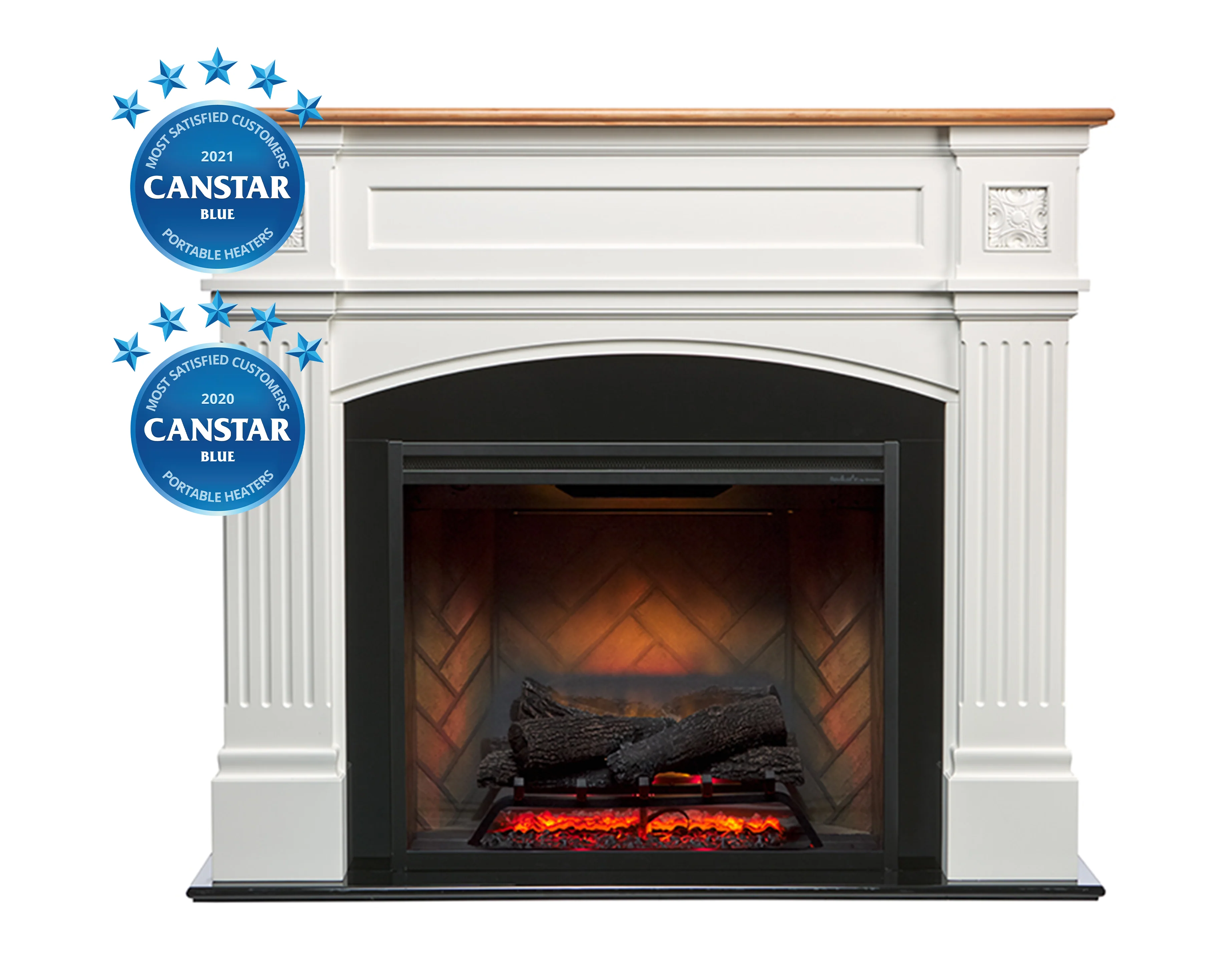 Windelsham Mantle Electric Fire Heater - Image 3