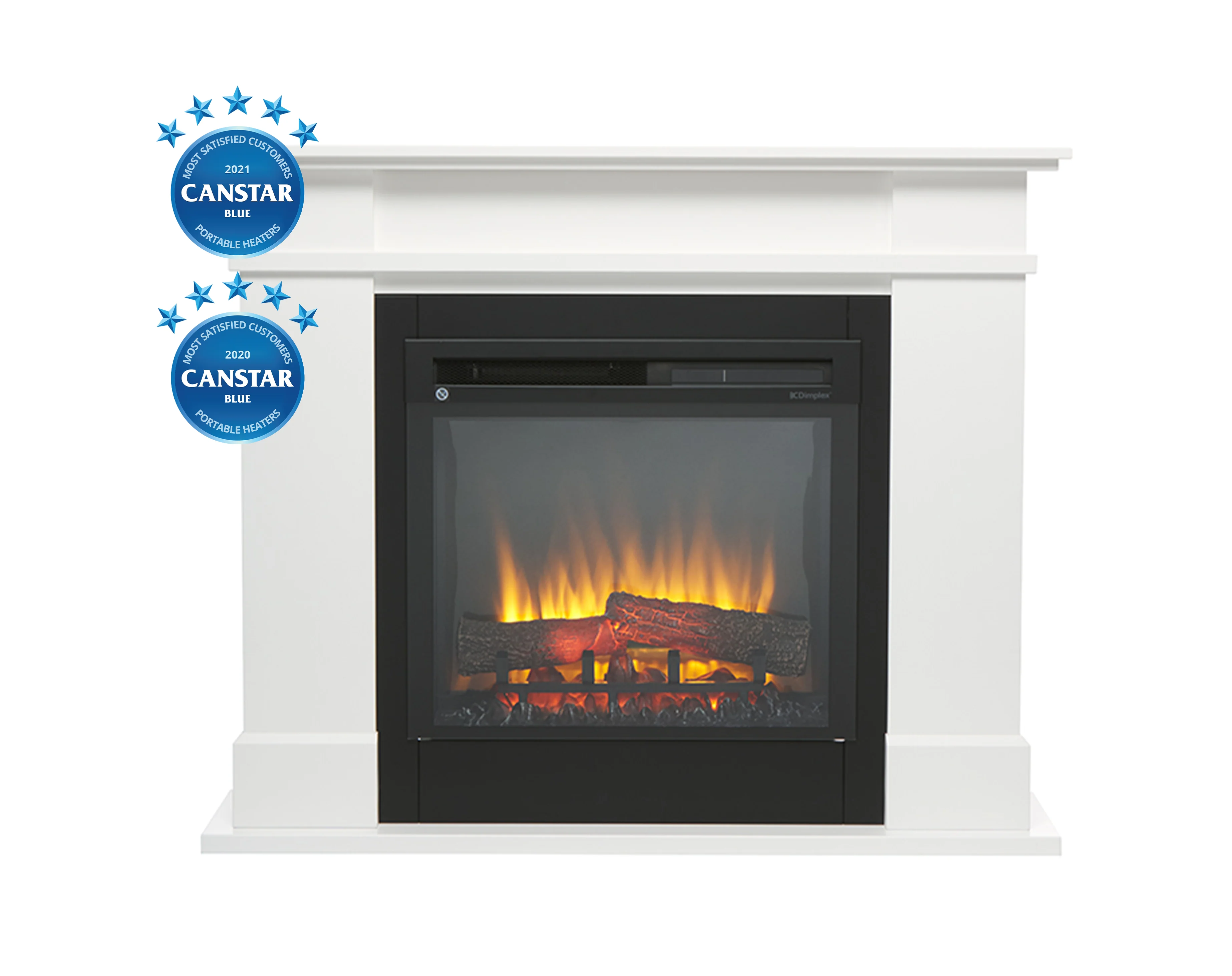 Rail Medium Mantle Electric Fire Heater - Image 4