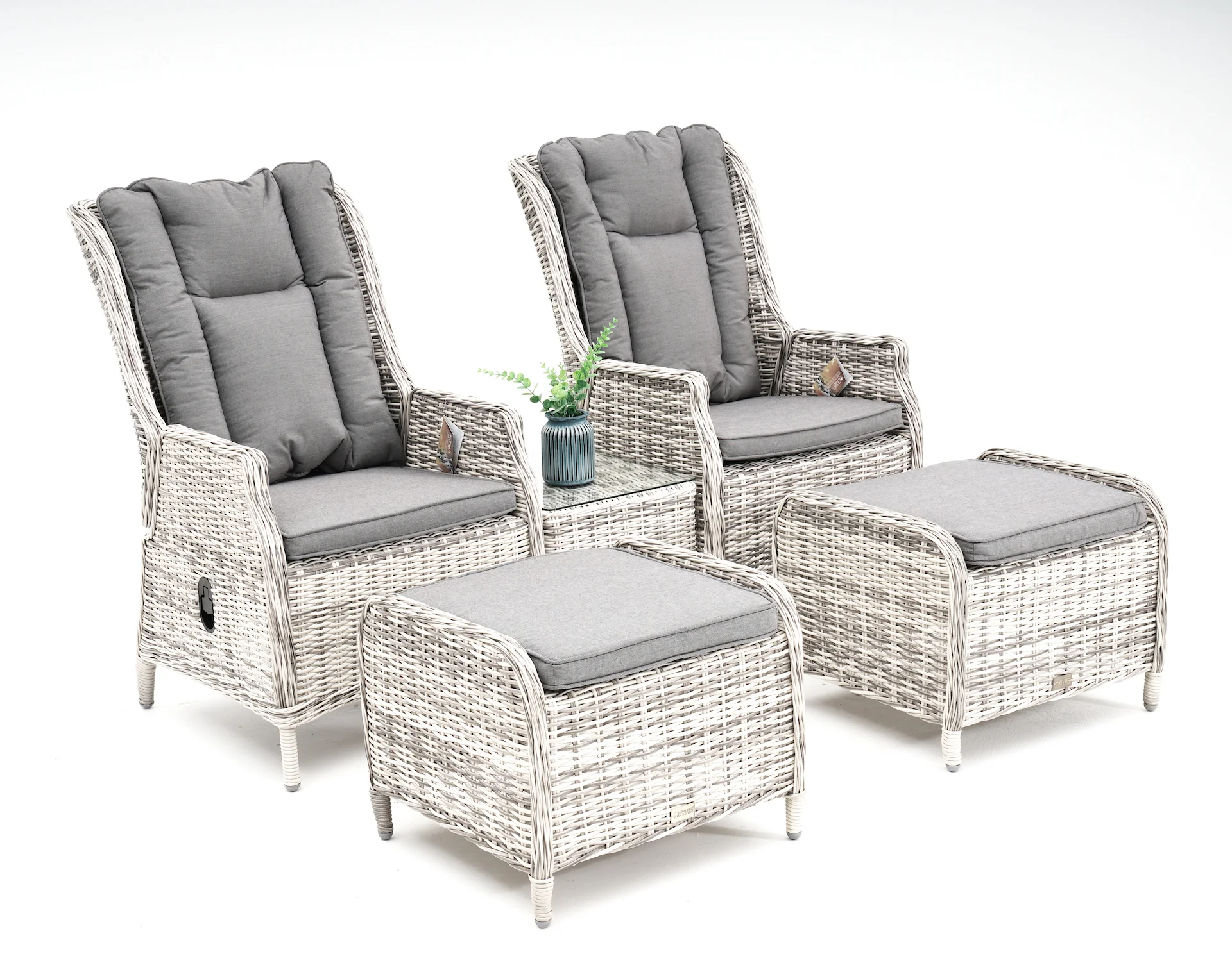 Hawaii 3-Piece Outdoor Set | Zen White - Image 6