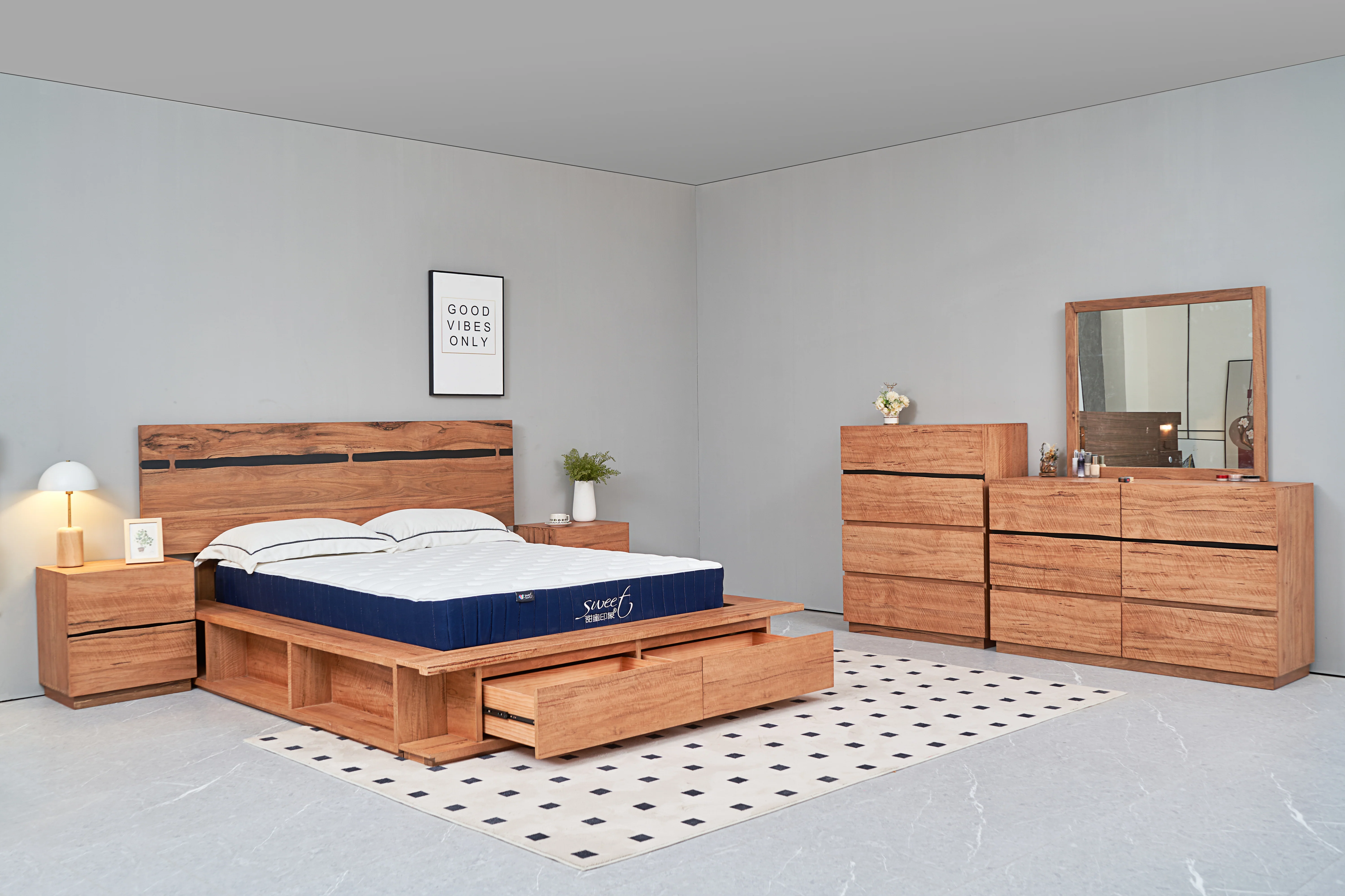 Longford Gas Lift 4-Piece Bedroom Suite - Image 5