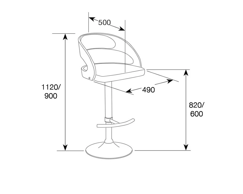 Mars Bar Stool - Image 3