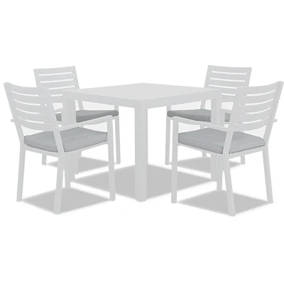 Matzo Outdoor Table Square 900 x 900 white - Image 4