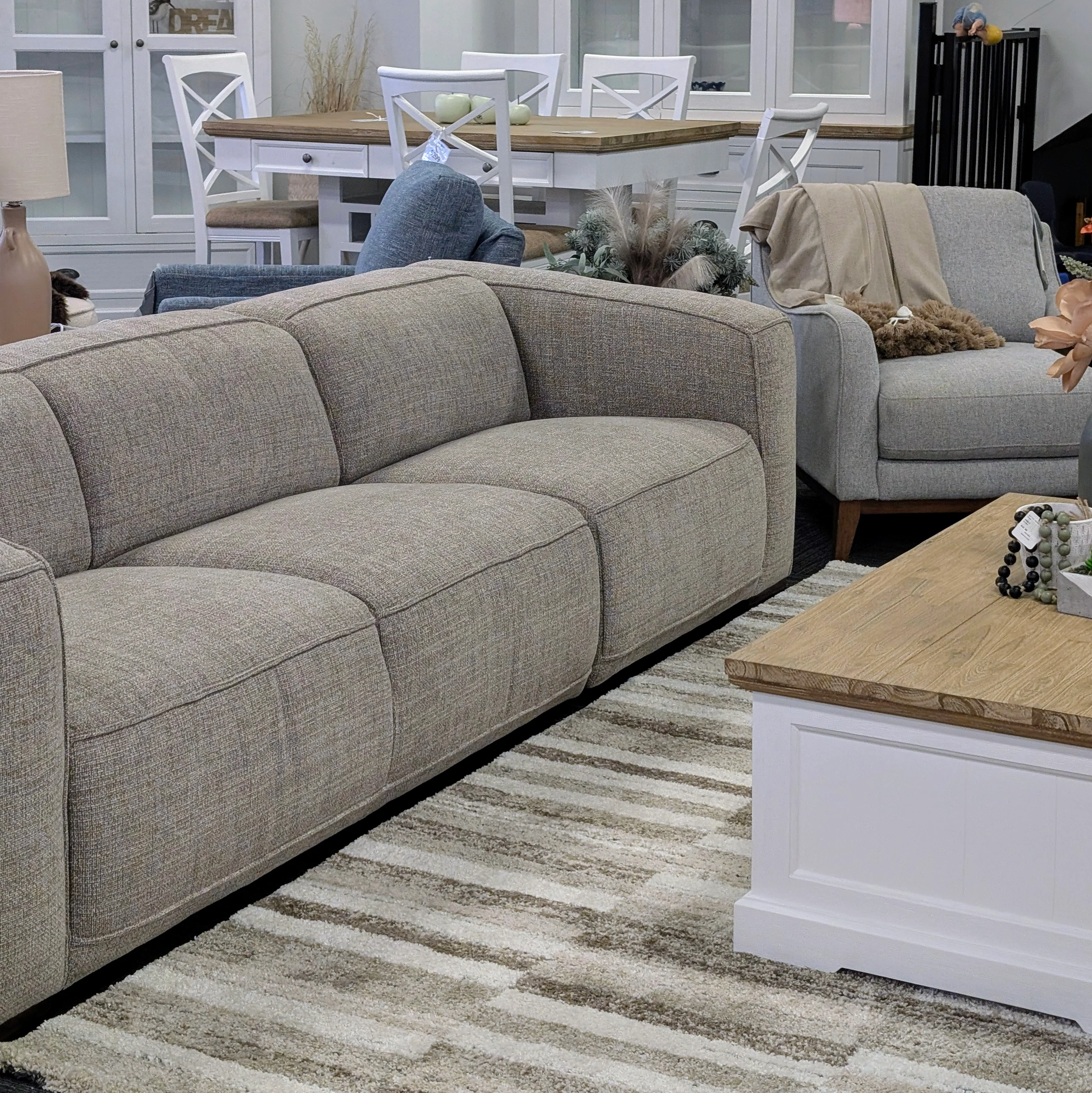 Riverstown 3.5 Seater Sofa | Stone - Image 3