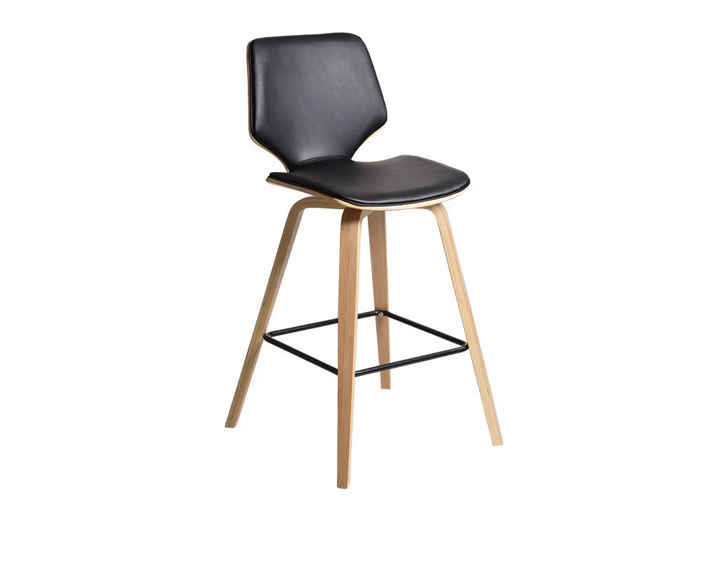 Ryde Bar Stool | Oak - Image 7