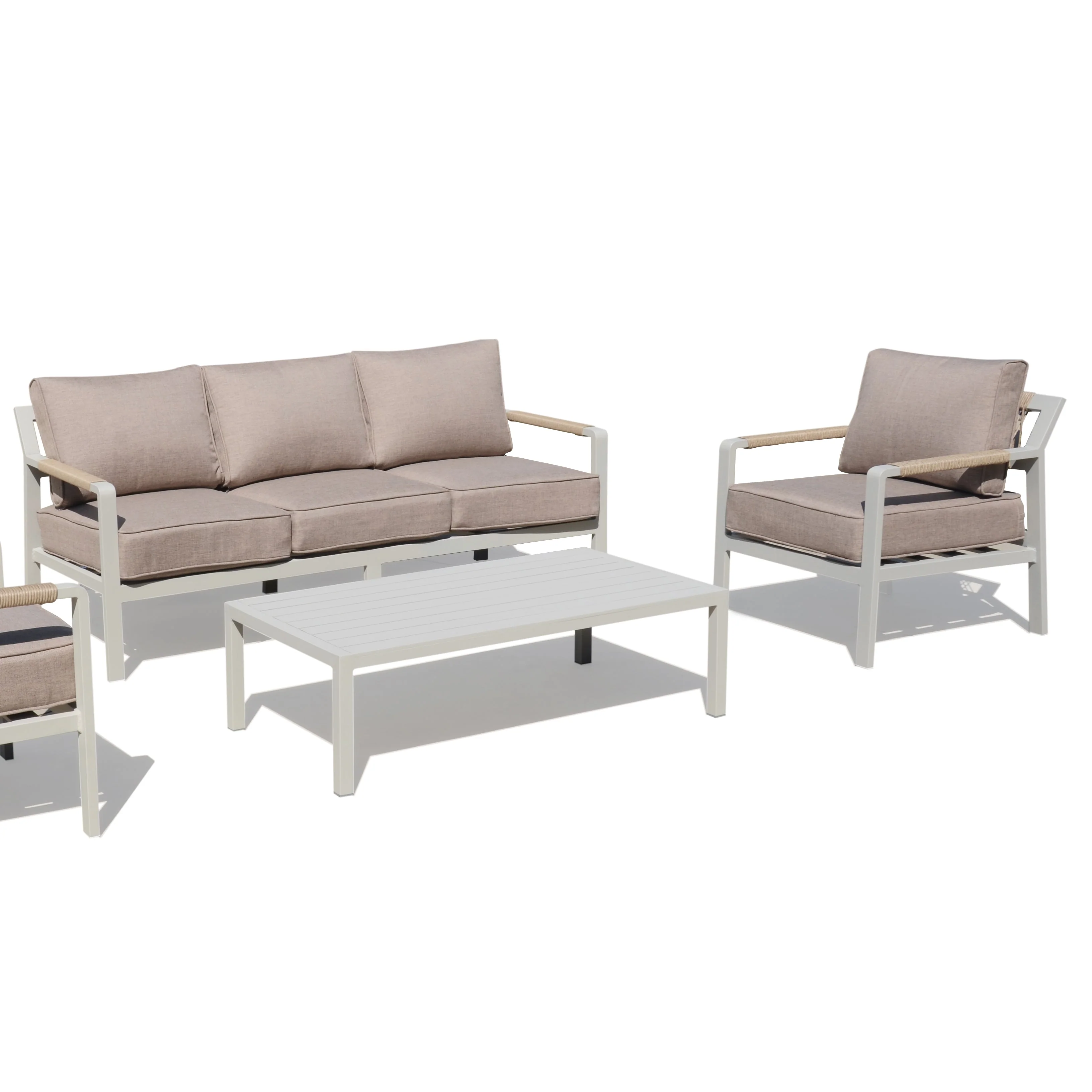 Sandy Bay Outdoor 4 piece Lounge Set - Image 5