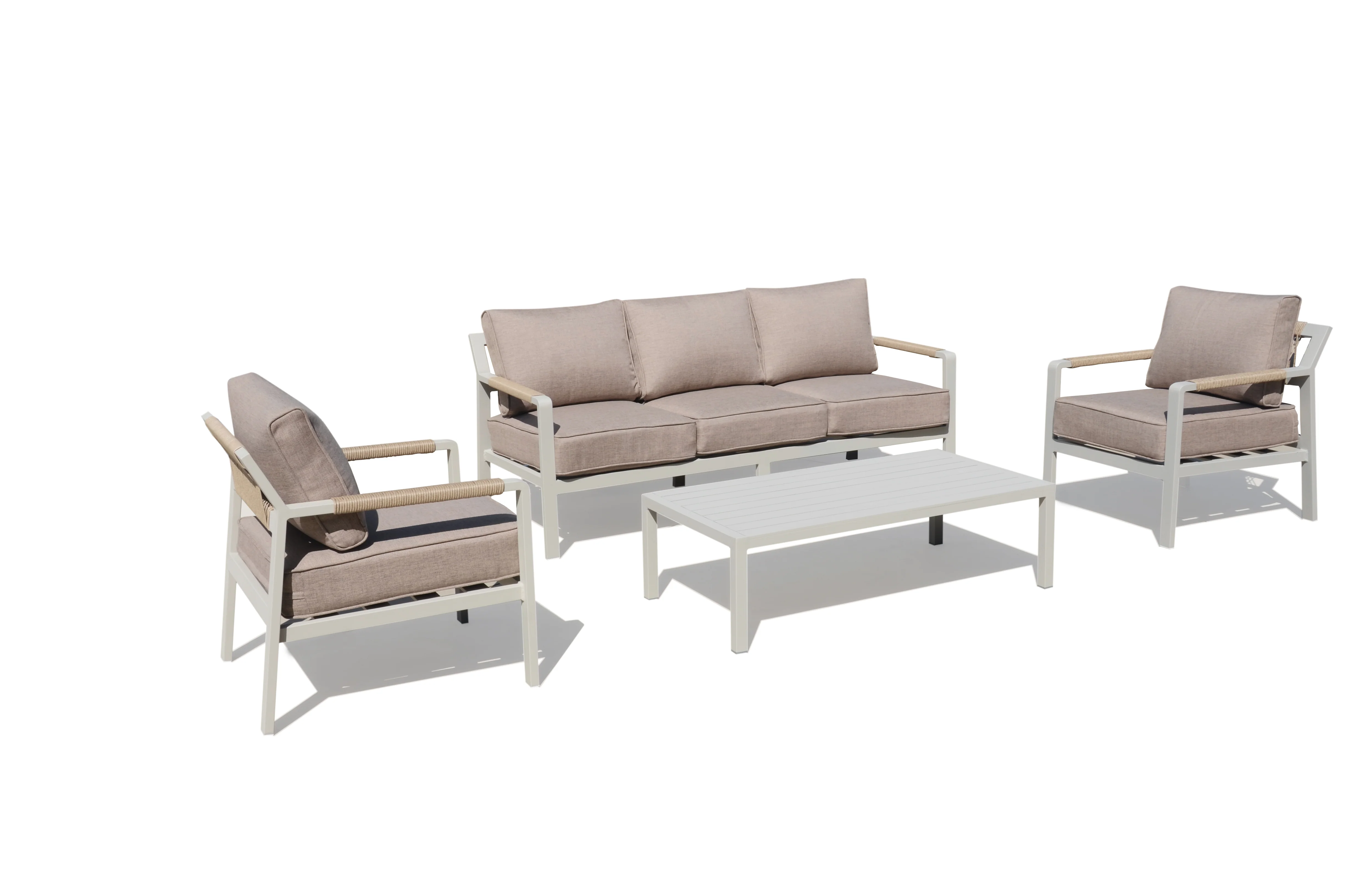Sandy Bay Outdoor 4 piece Lounge Set - Image 6