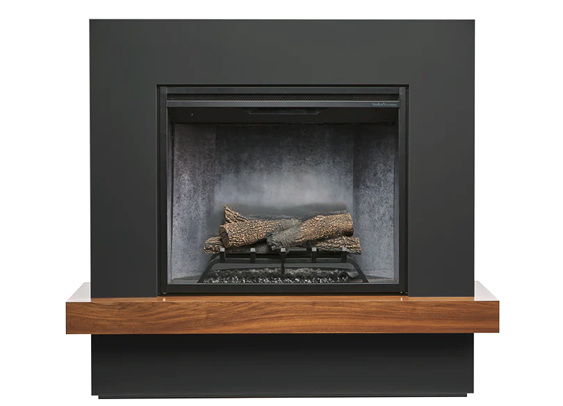 Sherwood Mantel 2kW Electric Fireplace| Grey Walnut - Image 3