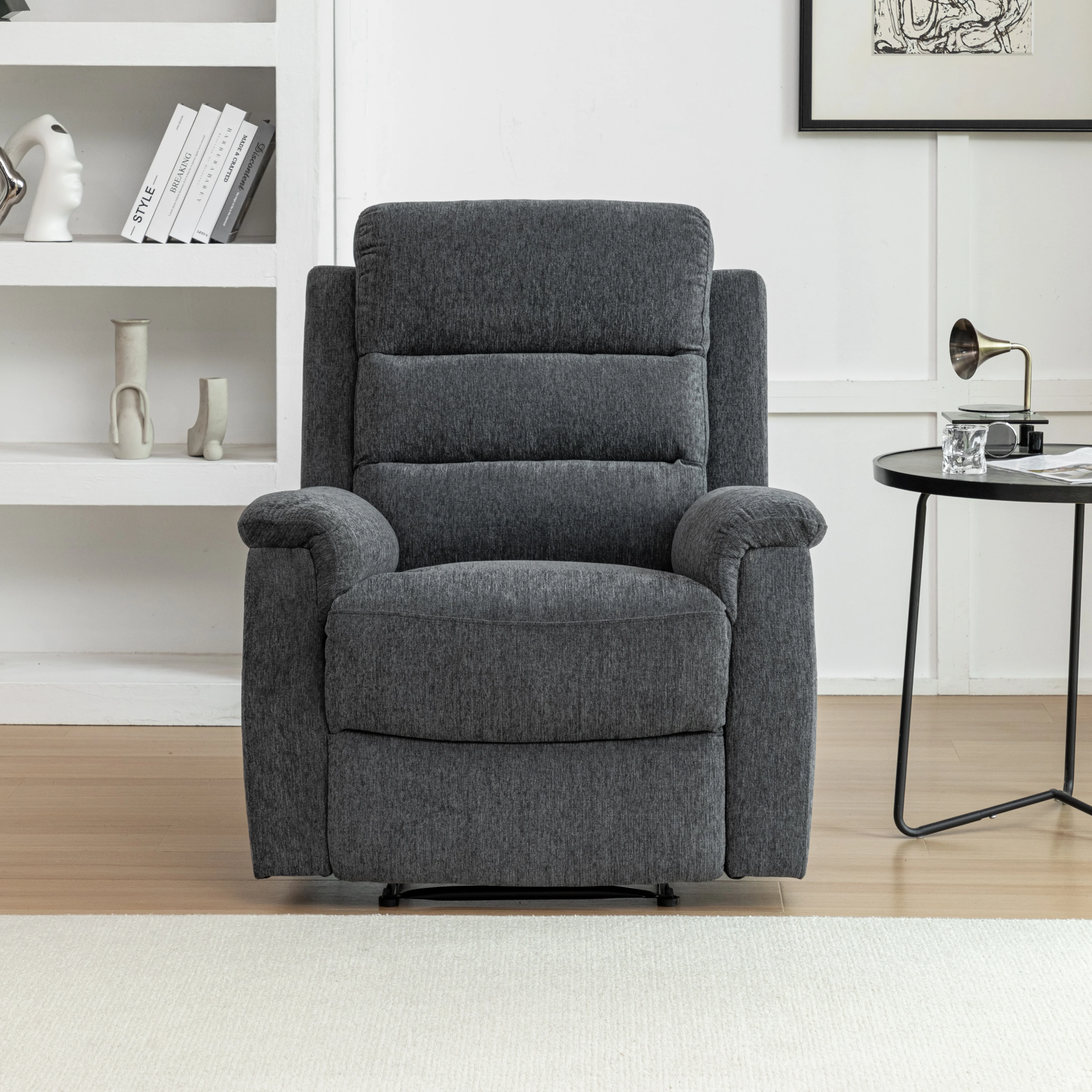 Westbury 3 Piece Recliner Lounge Suite | Silver - Image 7