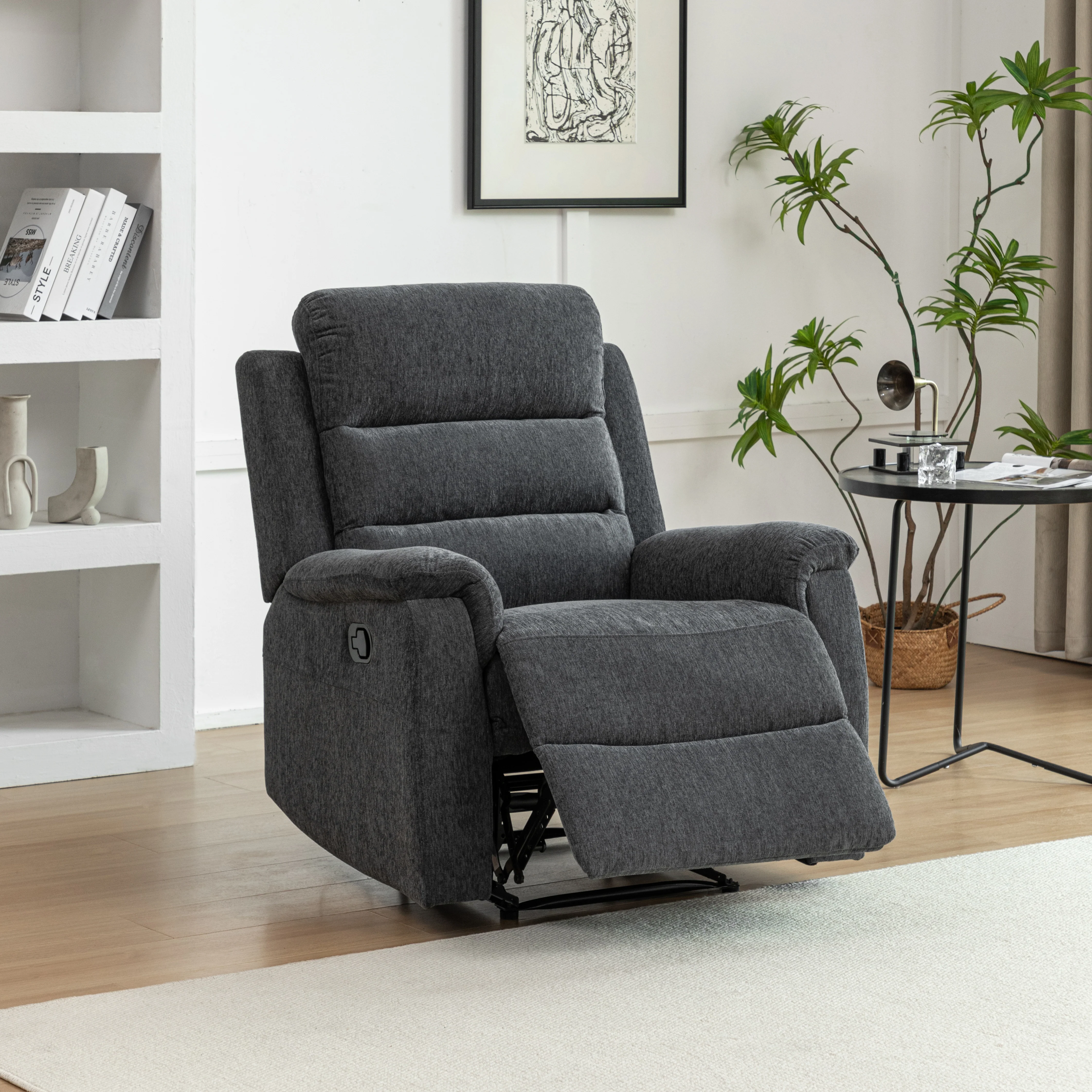 Westbury 3 Piece Recliner Lounge Suite | Silver - Image 9