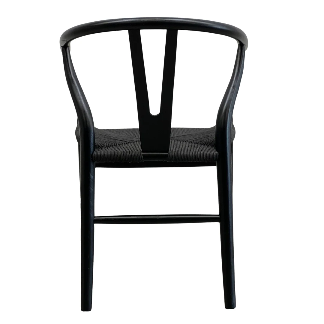 Wishbone Dining Chair|Black - Image 7