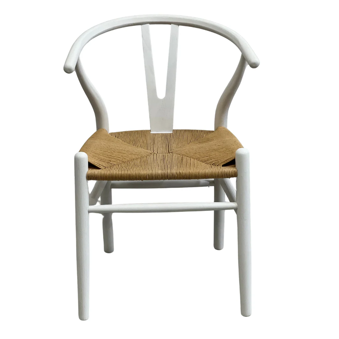 Wishbone Dining Chair|White - Image 4