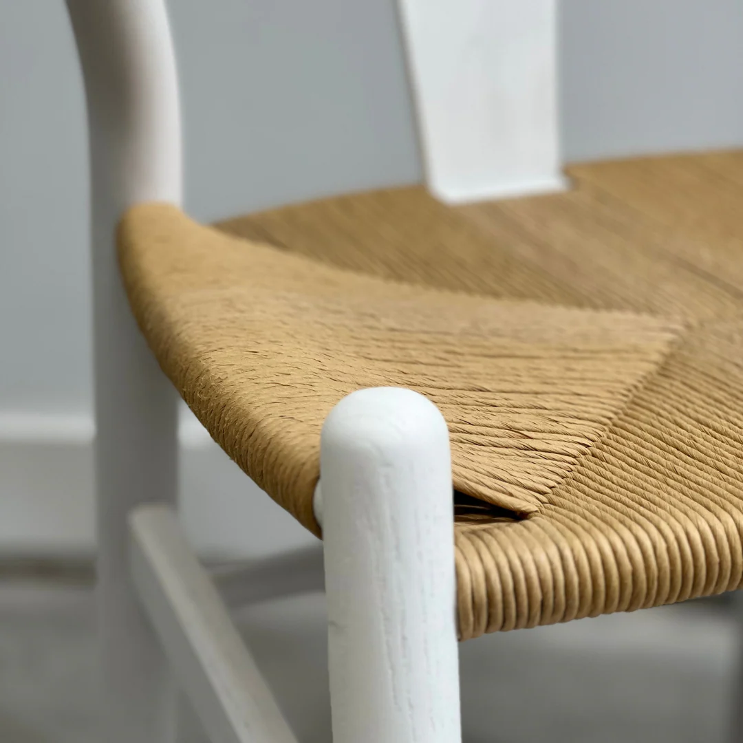 Wishbone Dining Chair|White - Image 6