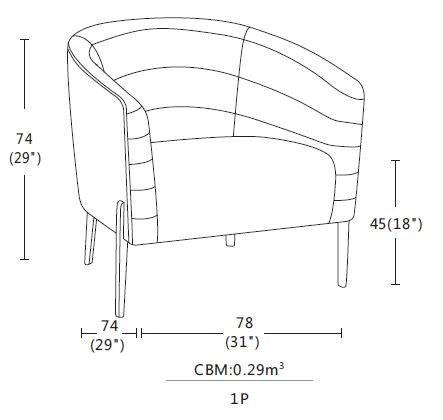 Zurich Chair | Velvet - Image 4